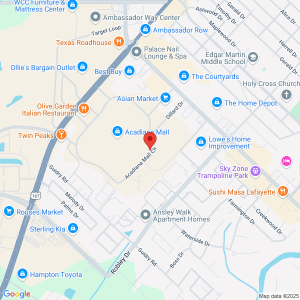 Map of the area
